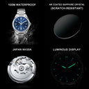 cadisen-src:88472f92e75b CADISEN C8227M Casual 40mm Mechanical Man Watch