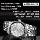 cadisen-src:3d00859e8fcb CADISEN C8247M Diver 40mm  Mechanical Man Watch