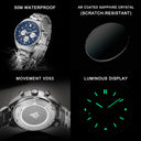 cadisen-src:d98689838a09 CADISEN Chronograph 42mm VD53 Quartz Watch