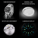 cadisen-src:babb9540e8a8 CADISEN C8244M Diver 40mm  Mechanical Man Watch