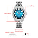 cadisen-src:49f943bc138e CADISEN C8247M Diver 40mm  Mechanical Man Watch