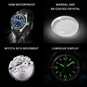 cadisen-src:41d80c6ff6a7 CADISEN C8243M Casual 40mm  Mechanical Man Watch