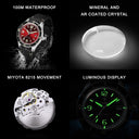 cadisen-src:17f3d0d210e7 CADISEN C8243M Casual 40mm  Mechanical Man Watch