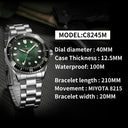 cadisen-src:5fac434707f9 CADISEN C8245M Diver 40mm  Mechanical Man Watch