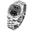 cadisen-src:36f333f18e30 CADISEN C8185M Classic 40mm MIYOTA8285 Mechanical Man Watch