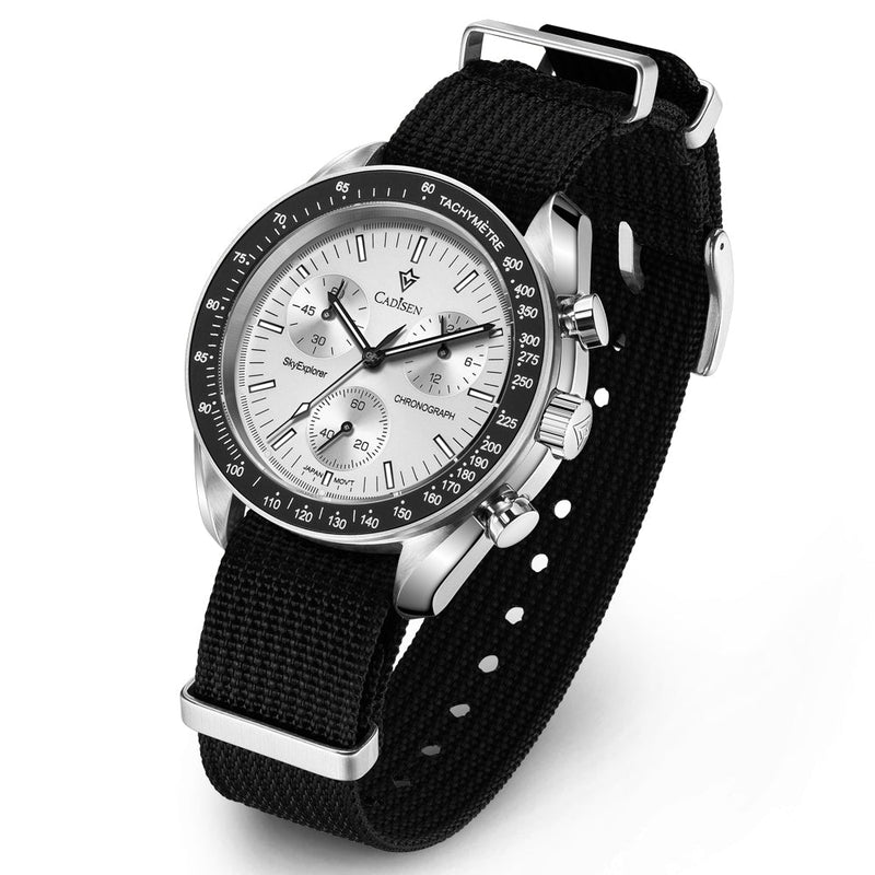 CADISEN C7064M SkyExplorer Chronograph 40mm VK68 Quartz Man Watch