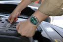 cadisen-src:79e3cfebe4f4 CADISEN C8220M Diver 40mm Mechanical Watch Green